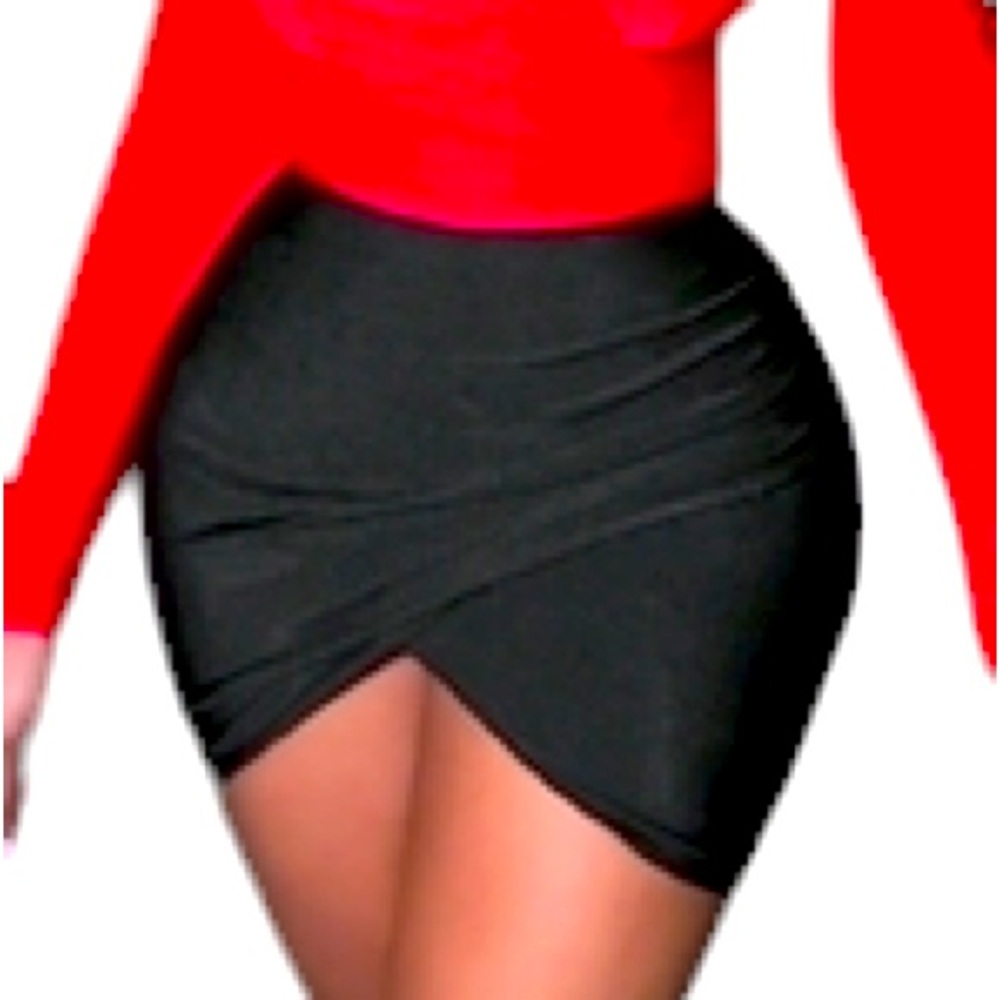 NWT black SKIRT